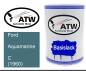 Preview: Ford, Aquamarine, C (1960): 500ml Lackdose, von ATW Autoteile West.